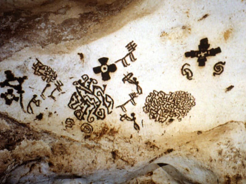 Grotte de cerfs Porto Badisco Otranto